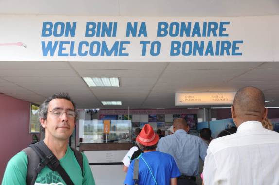 Chegando em Bonaire!
